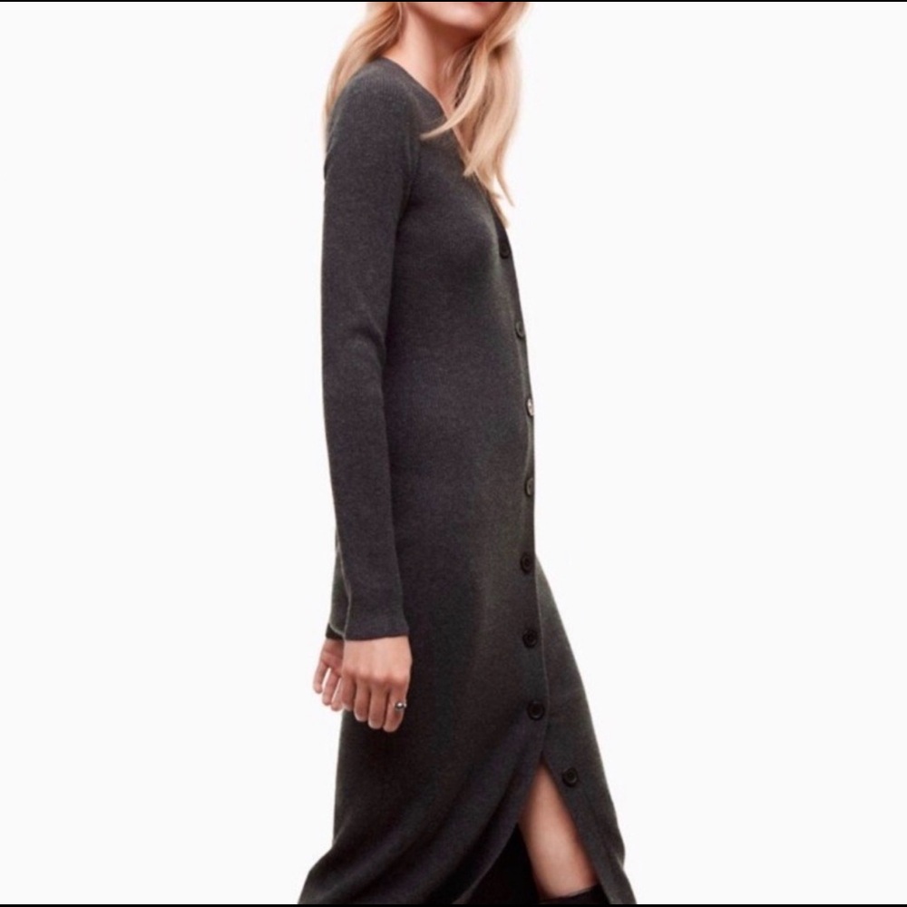 Artizia Long Dark Grey Cardigan